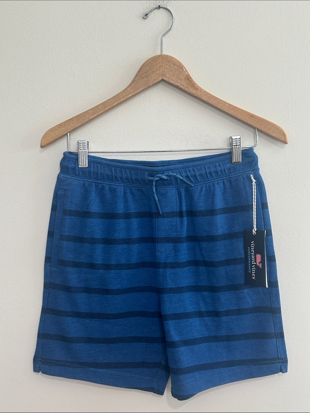 Vineyard Vines Performance Boys Saltwater Short Blue Wave Size Large 16 NWT